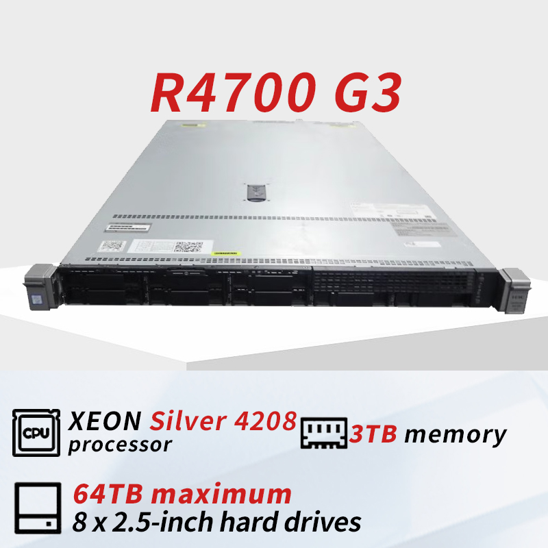 R4700 G3 2CPU 1U Rack Server with High Performance Xeon C622 R4700 G3 Processor Used Stock