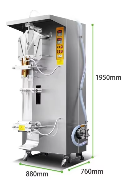 Good Price Small Pouch Sachet Pure Drinking Mineral Water Filling Sealing Machine / Liquid Bag Bottling Making Packing Equipment