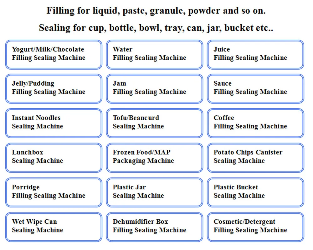 Cup Sealing Process Detail
