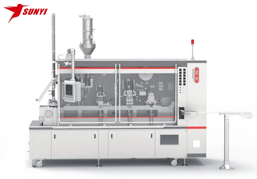 Six Lanes Single Serve Cup Granules Small Cup Filling and Sealing Machine