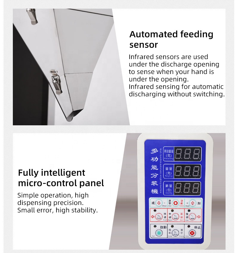 Wholesale Semi-automatic Particle Peanut Granule Rice Nuts Vertical Coffee Milk Powder Weighing Packing Filling Machine for Sale