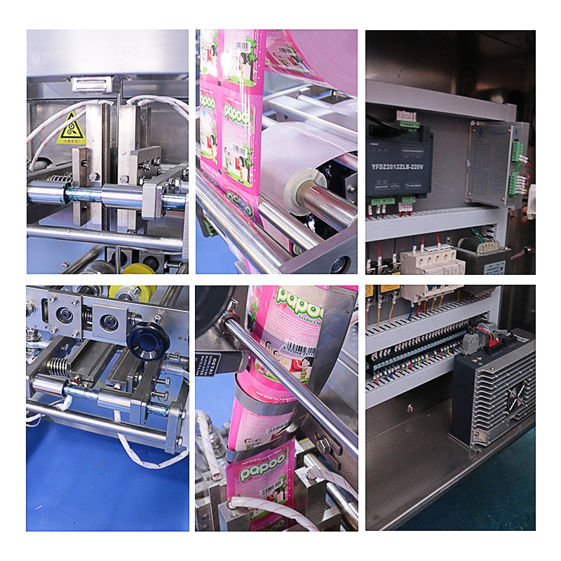 4 Side Seal Sachet Envasadora Vertical Automatic Packaging Chili Pepper Filling Coffee Powder Packing Machine Emballage