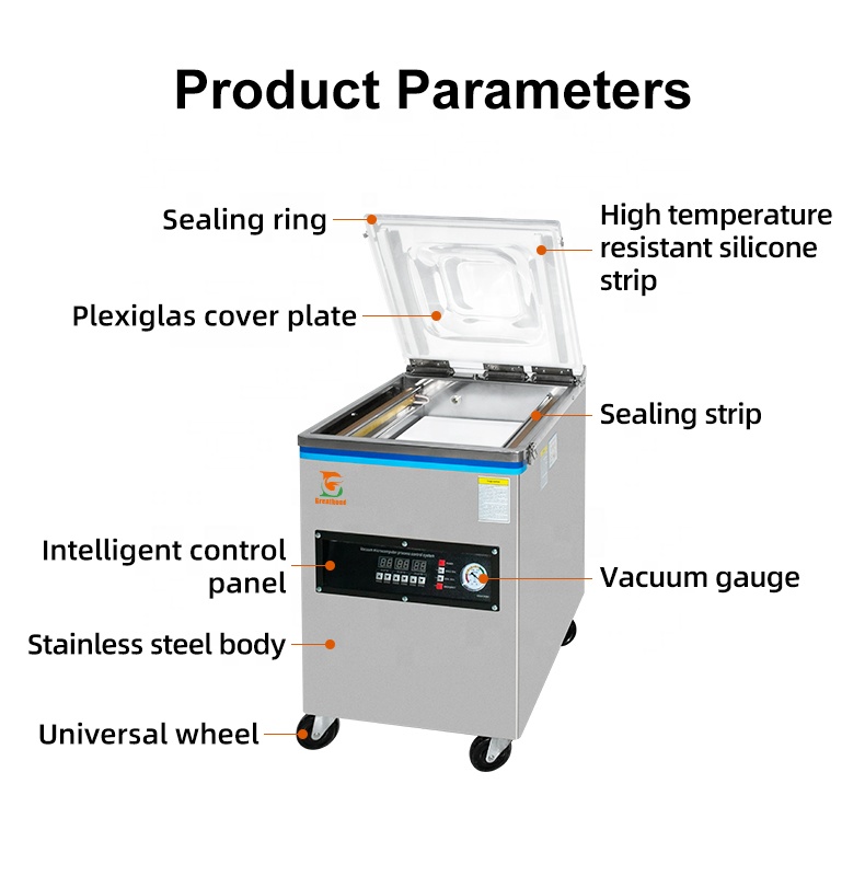 DZ-400 Wholesale Low Price Commercial Single Chamber Food Wet Dry Industrial Sealing Food Meat Sealer Vacuum Packaging Machine