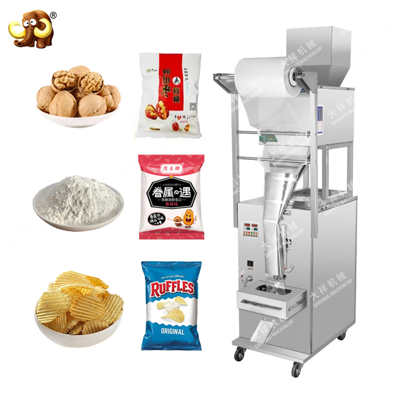 Automatic Packing Machine for 1kg to 3kg French Fries, Masala Flour, Sugar Powder Pouches