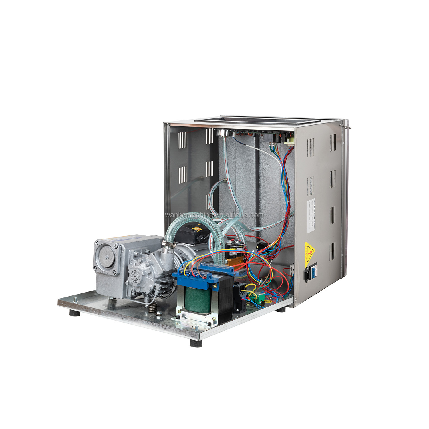 Machine inside structure
