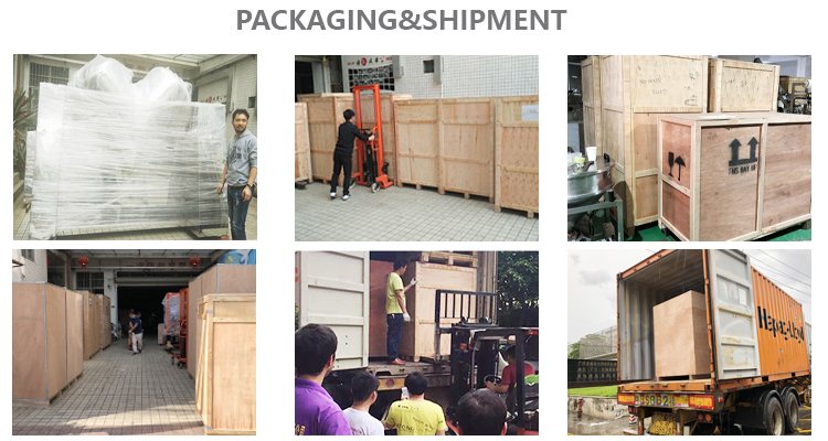 About Shipment of machine