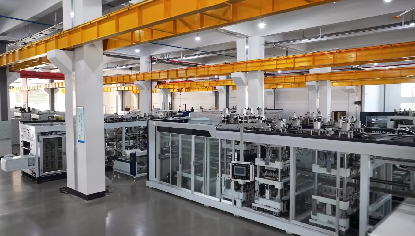 High Speed Food Packaging Thermoforming Machine for Plastic Container Lunch Box Tray Bowl Production