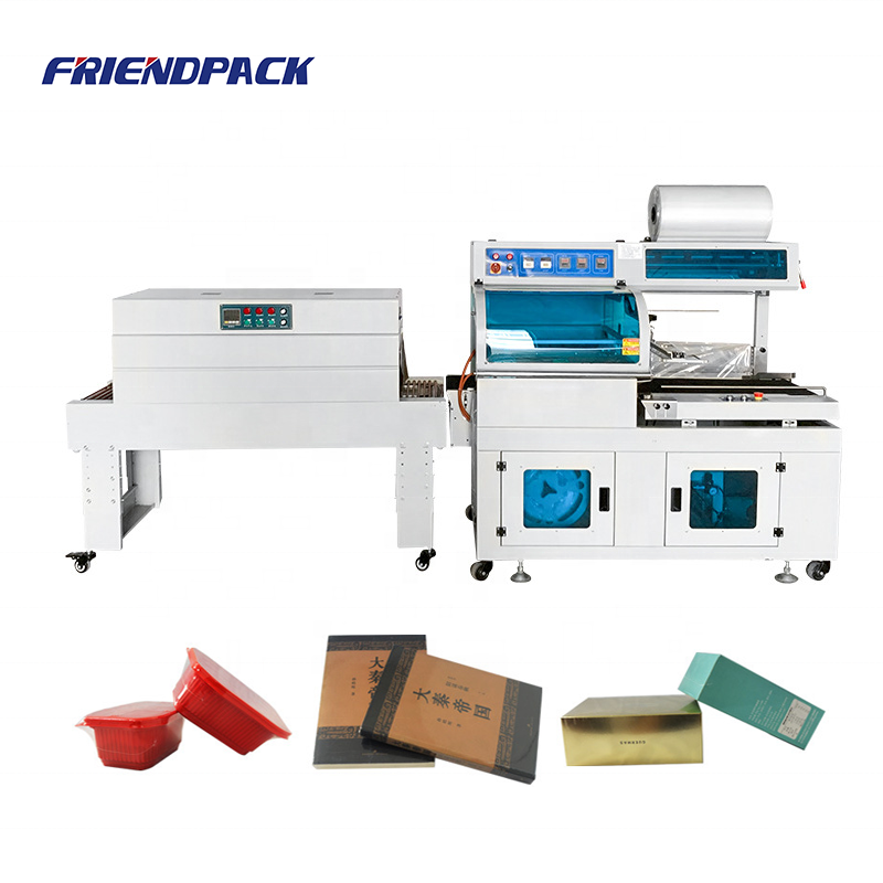 POF PE Film Heat Bottle Tunnel Shrink Wrapping Machine Automatic Film Heat Shrink Wrap Packing Wrapping Machine For Perfume Box