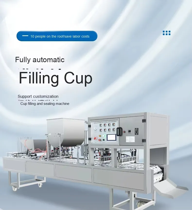 BG60D Cup Filling Sealing Machine Option 1