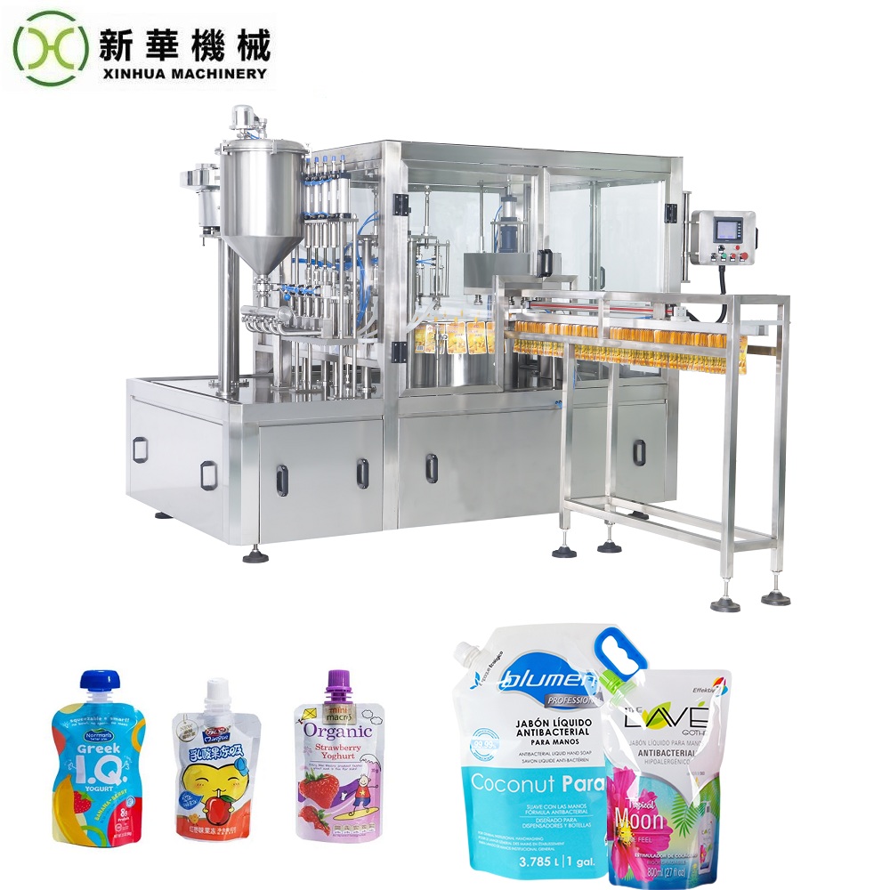 Automatic Doy Pack Liquid Filling Machine with High Speed