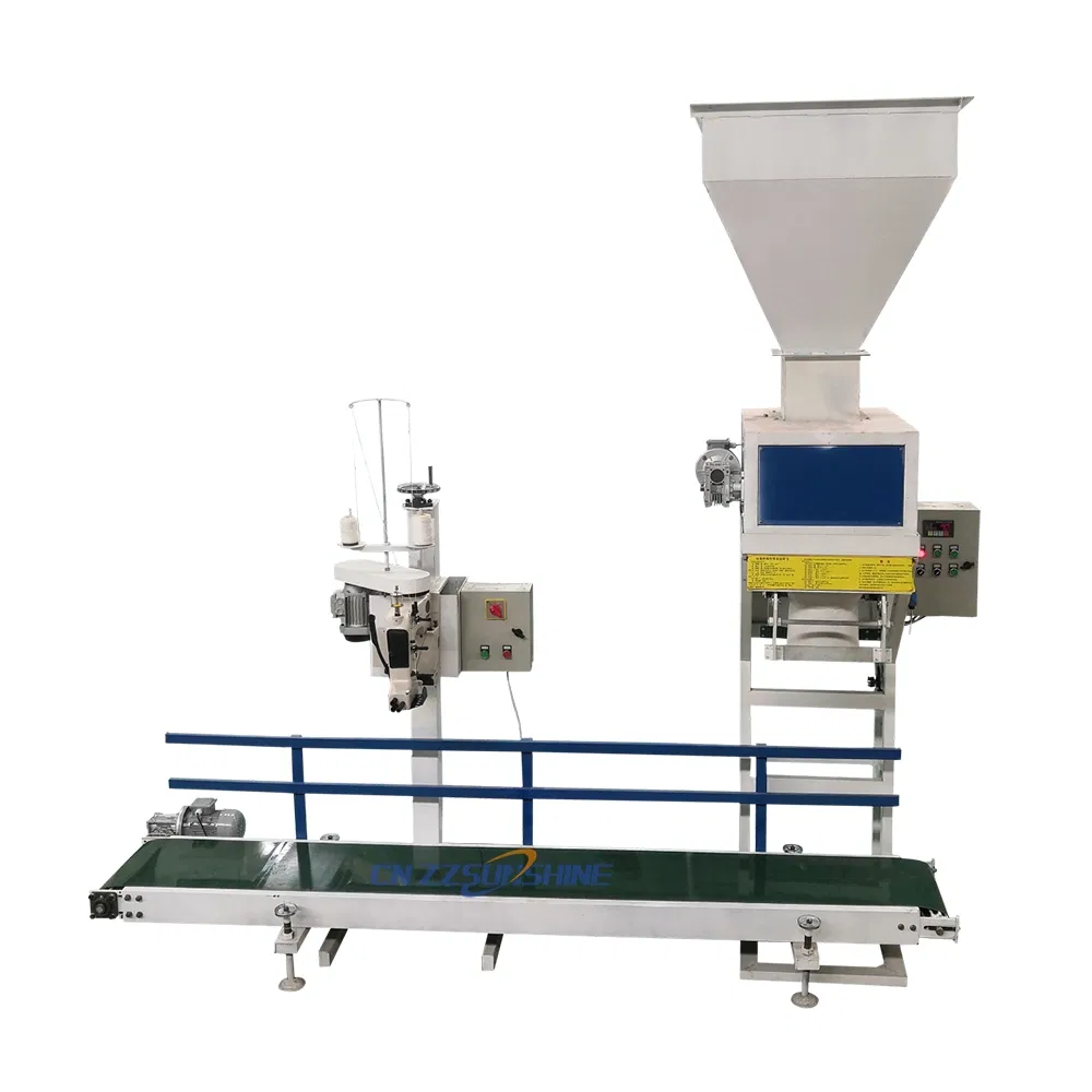China Supplier Belt Type Sand Bagging Package Machine/Competitive Price Feed Granule Powders Filling Packer