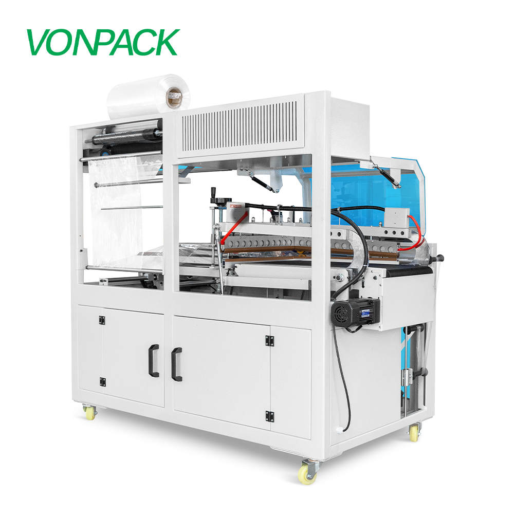 Plastic Wrapping Machine - Side View