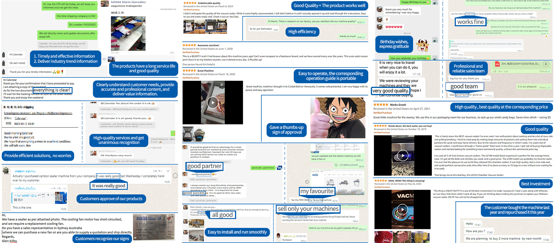 Customer Feedback and Reviews