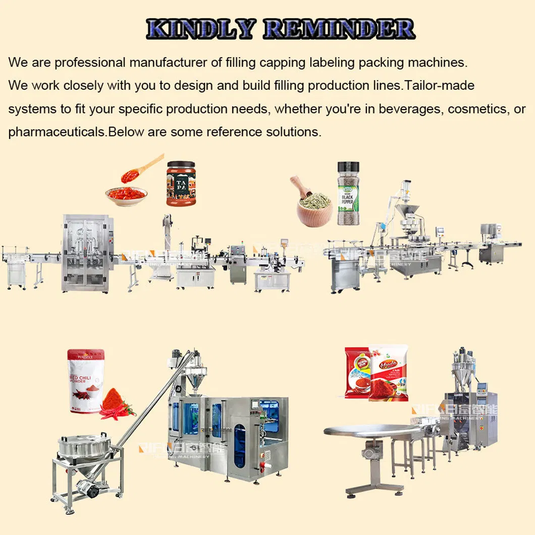 Fully Automatic Powder Capping/Labeling/Packing/Filling/Packaging Machine with Can and Jar for Milk and Spice Medicine and Chemical