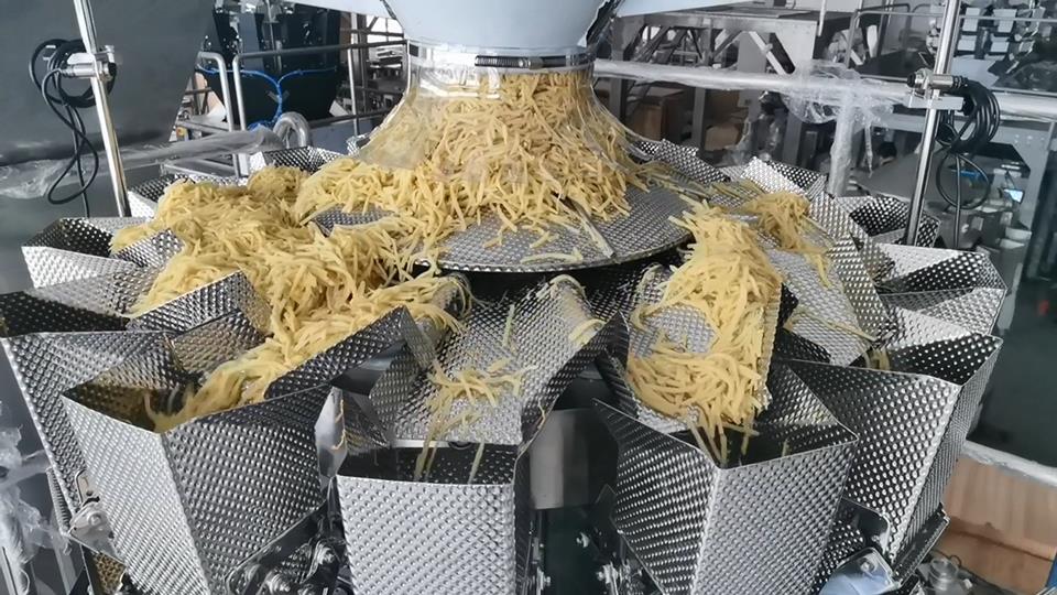 Shredded potatoes