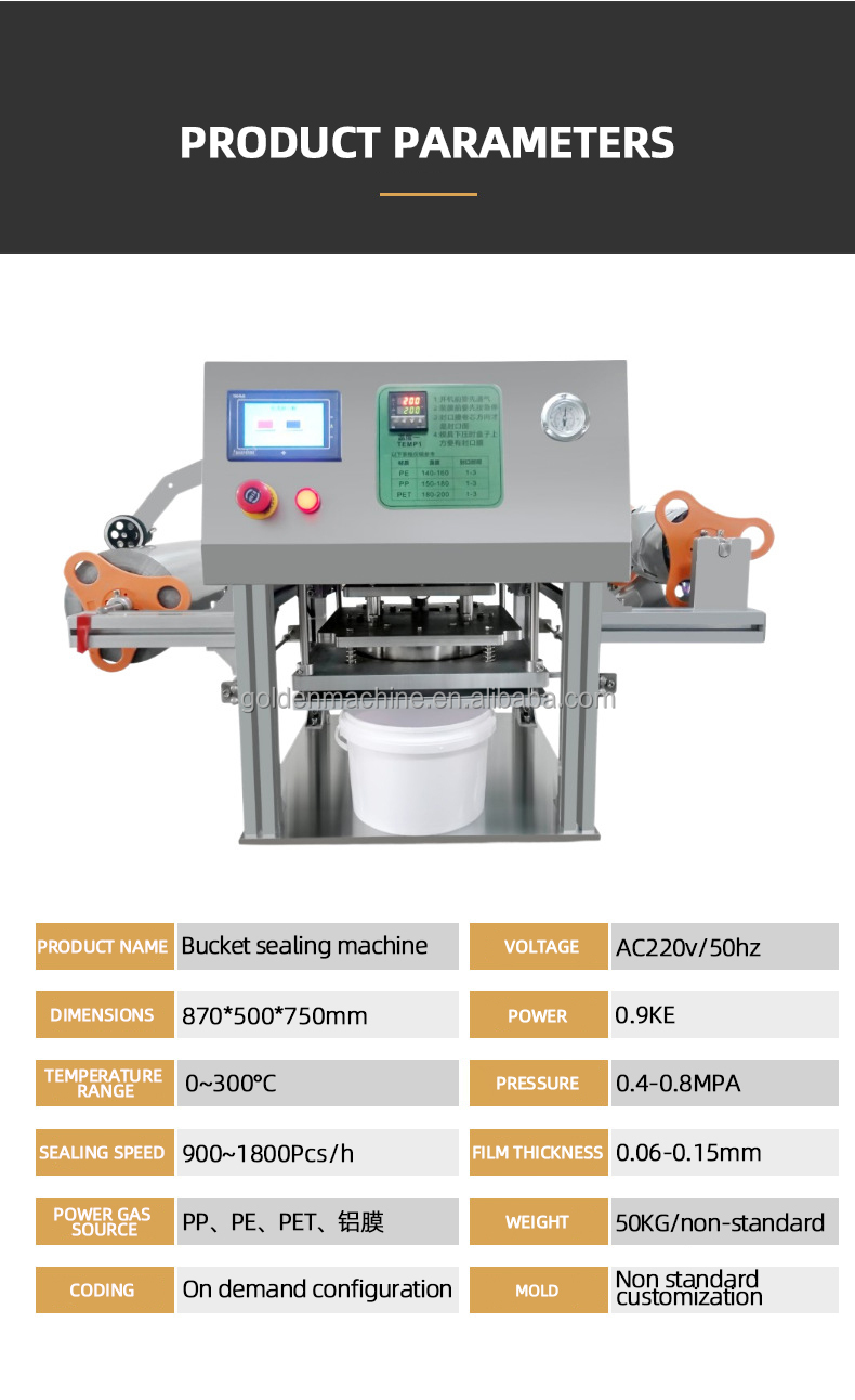 Automatic Food Tray Sealing Machine Plastic Lunch Box Heat Sealer for Ready Meal Packaging