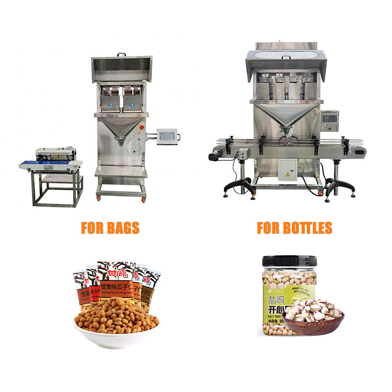 4 Linear Linear Weigher Packing Machine 5000g Coffee Linear Head Weigher Packing Machine