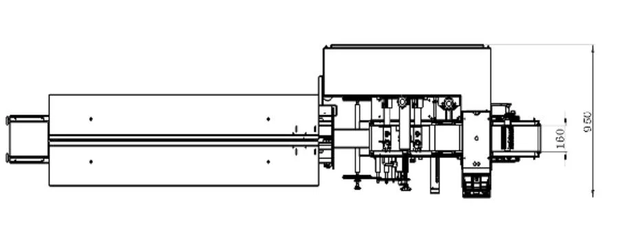 Fully Automatic Flow Horizontal Pillow Mask/Toy/Book/Food/ Wrapping Cutting Packaging Machine