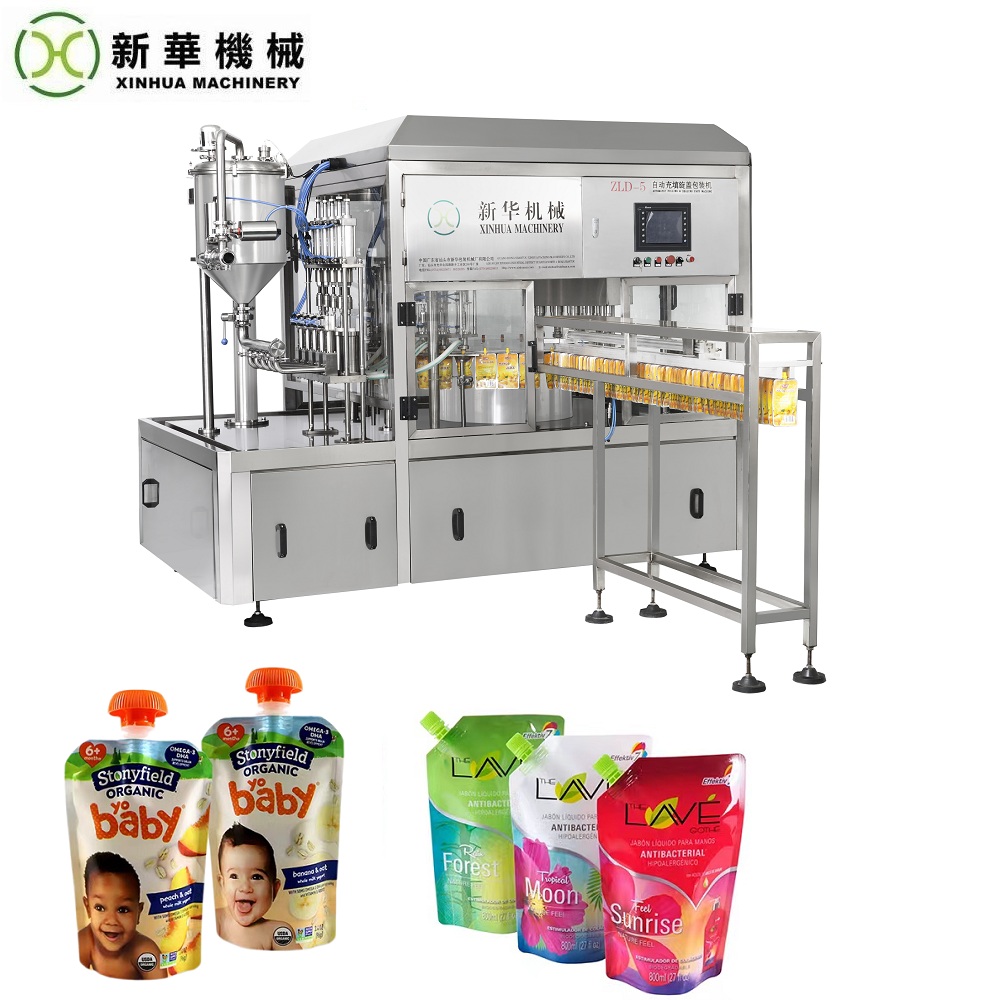 Automatic Doy Pack Liquid Filling Machine with High Speed