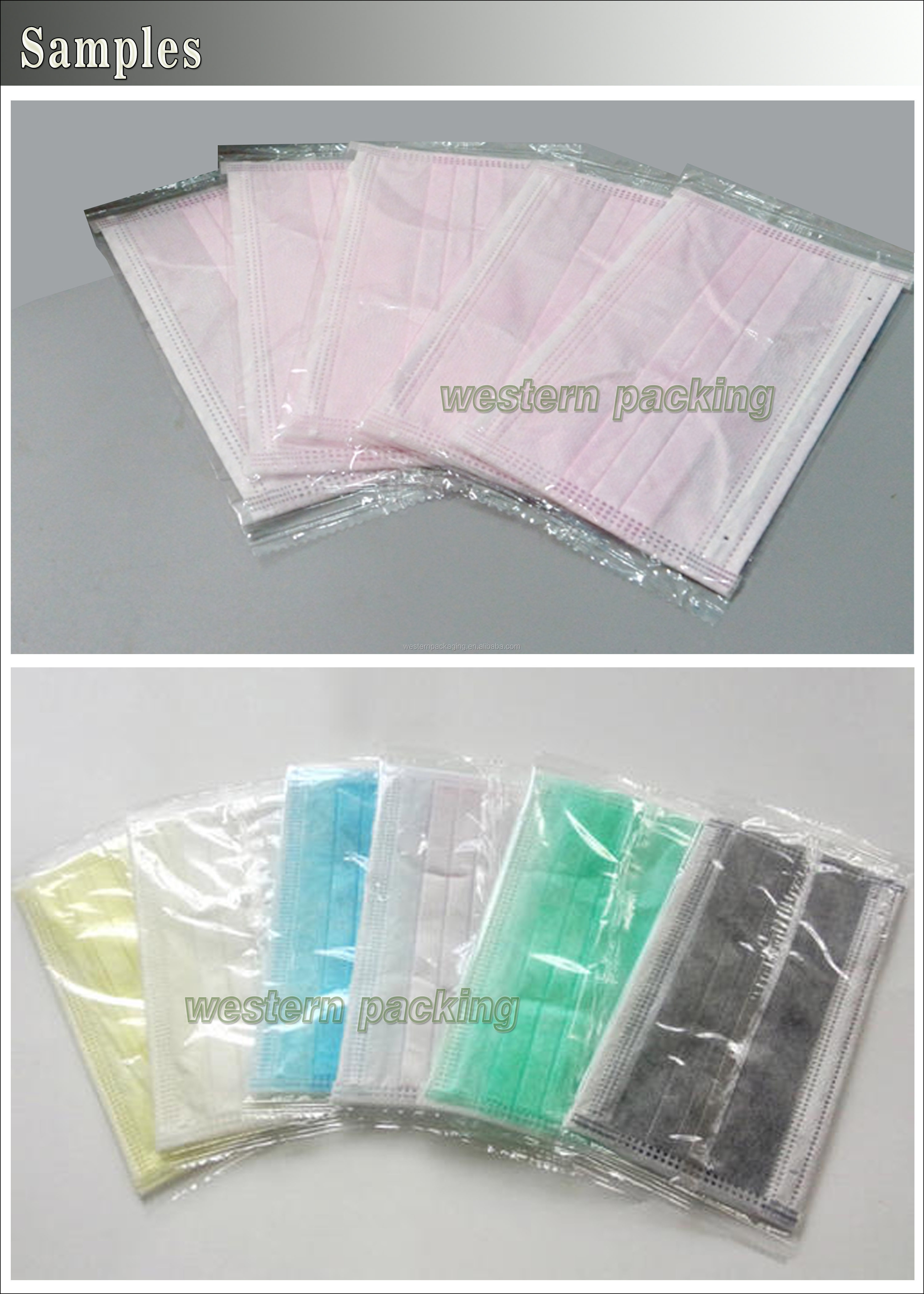 Horizontal Automatic Plastic Film Flow Pack Packing Machine Wrap Packing Machine