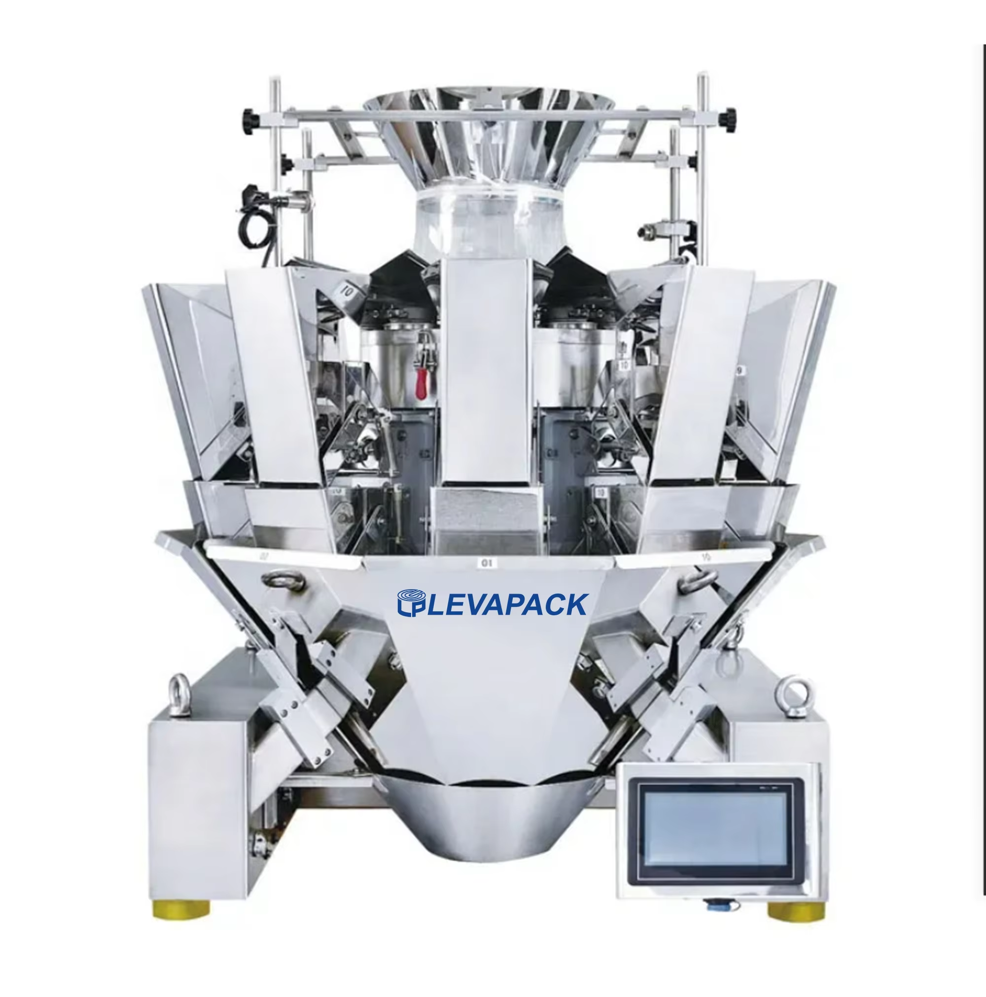 Automatic Combination Weigher 10 Heads 304 High Precise Multihead Weigher