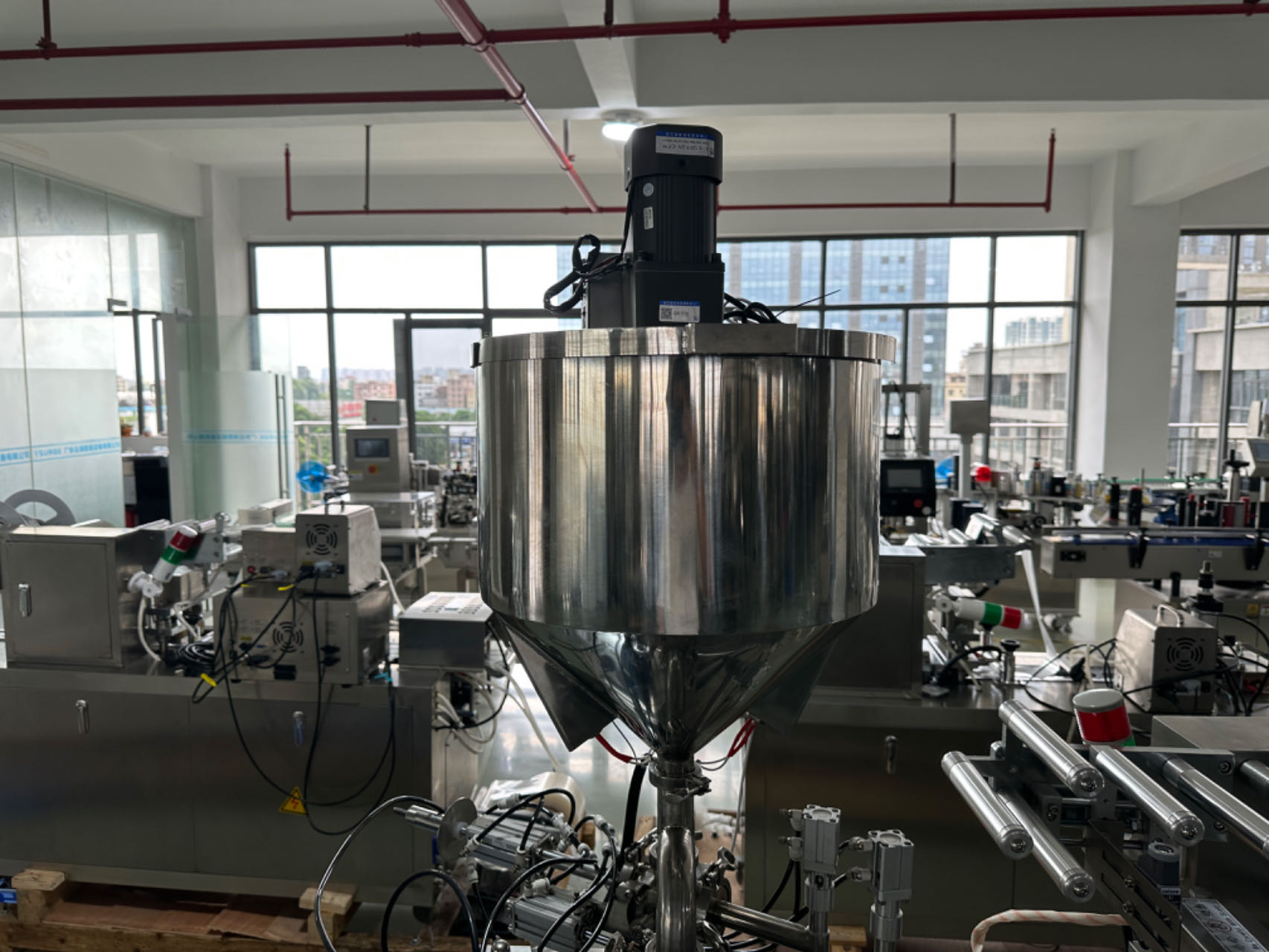 High Speed Honey Jam Blister Packaging Machine Thermoforming Blister Packing Machine