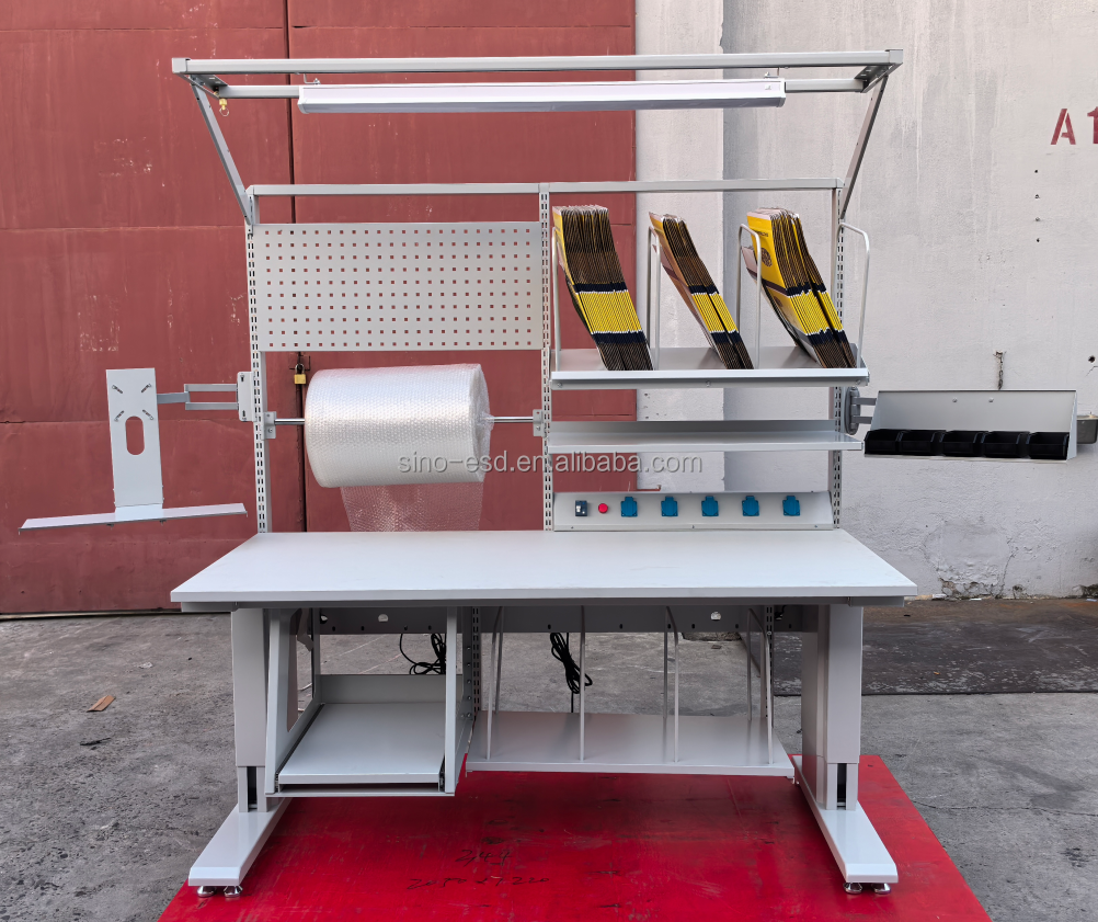 Produce Functional Packing Station Convenient packaging Table For Bulk Orders