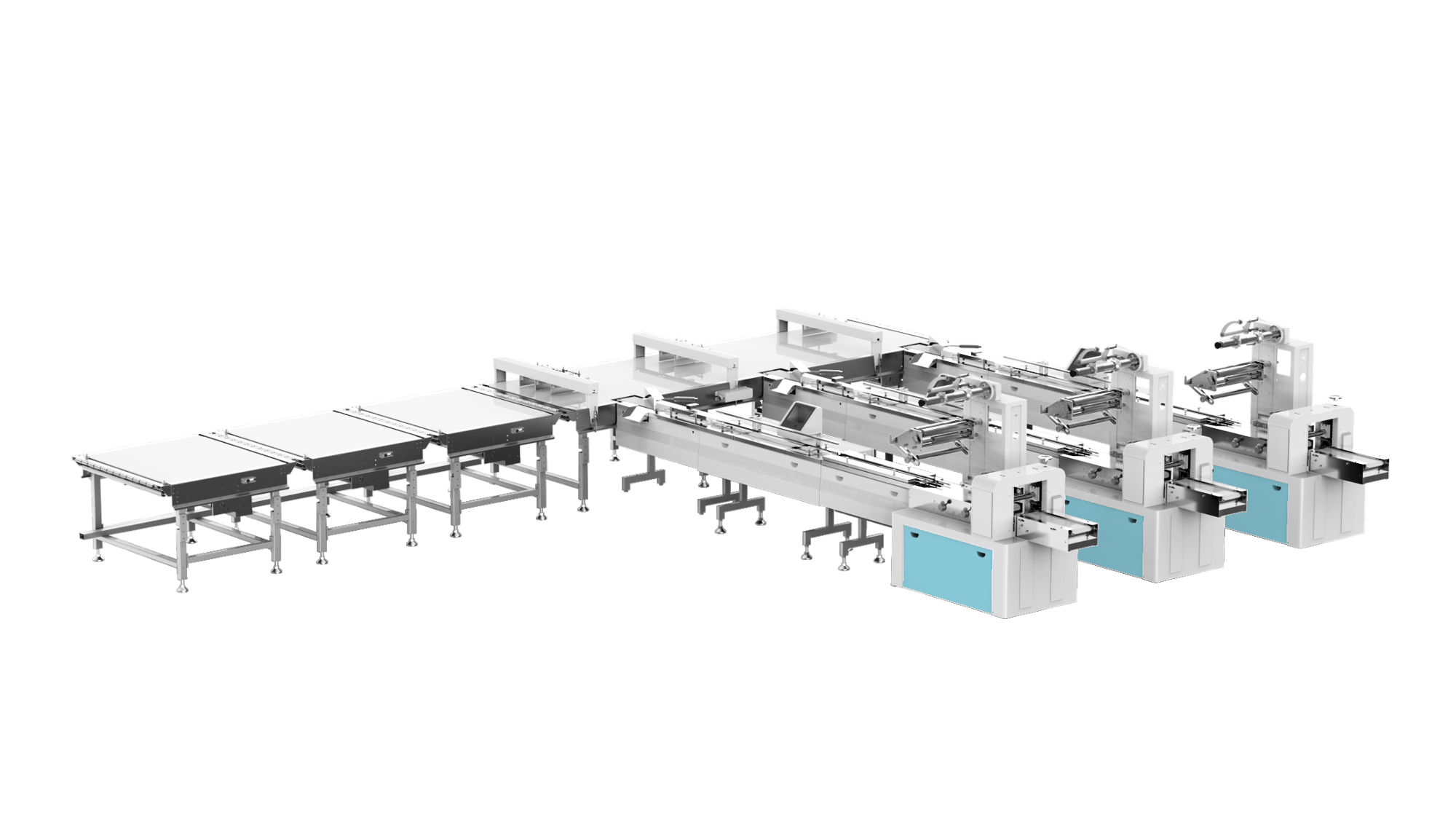 Soap packing line equipment layout