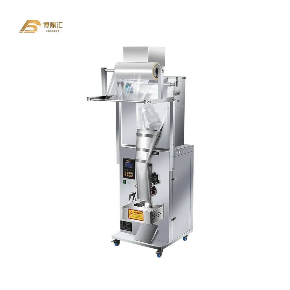Factory Price Automatic Vertical Seasoning Wheat Flour Coffee Milk Cocoa Spice Cassava Powder Corn Flour Pouch Filling Packing Packaging Machine