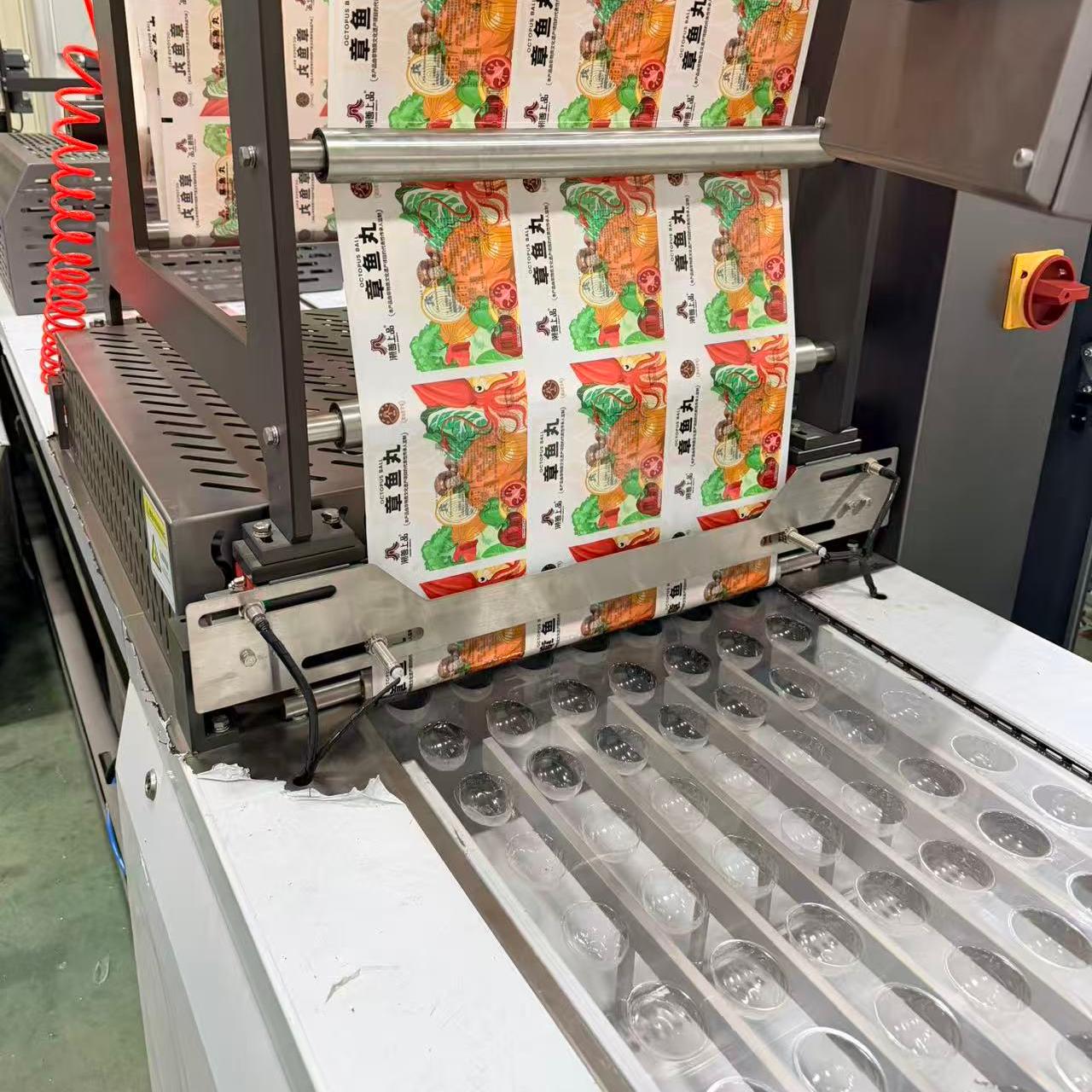 Elemotion Commercial Thermoforming Vacuum Sealer Machine Food Packaging Machine Heat Sealing Bars for Meat Fish Vegetables