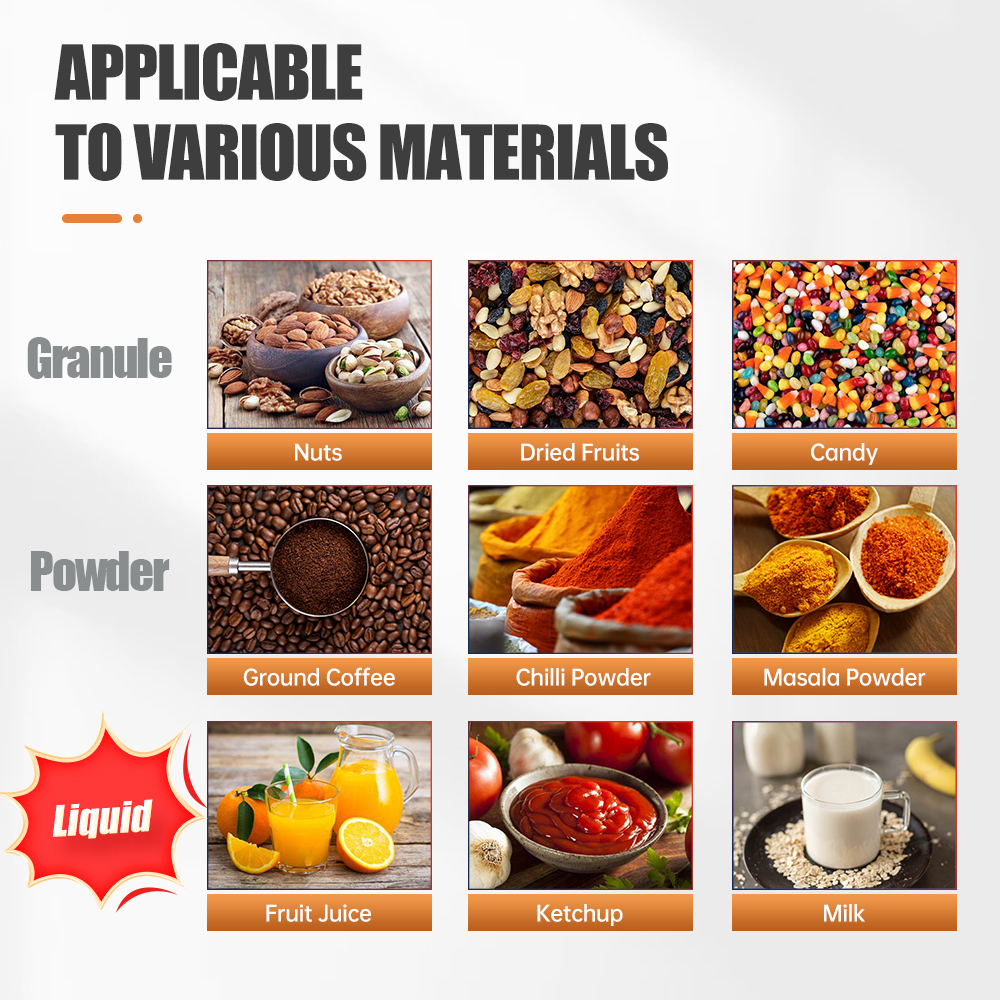 Automatic Premade Bag Stand Up Pouch Juice Liquid Packaging Machine Tomato Sauce Curry Paste Doypack Filling Packing Machine