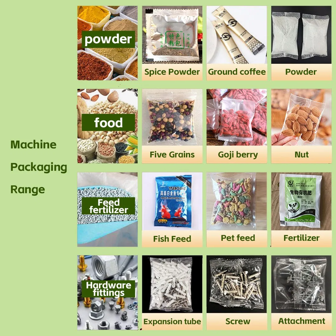 Back Sealing Spice Nut Coffee Powder Seasoning Powder Packing Machine Packaging Machine