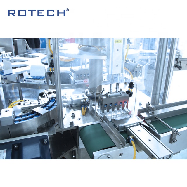 Automatic Vial Ampoule Opening Upbox Packing Cartooning Machine