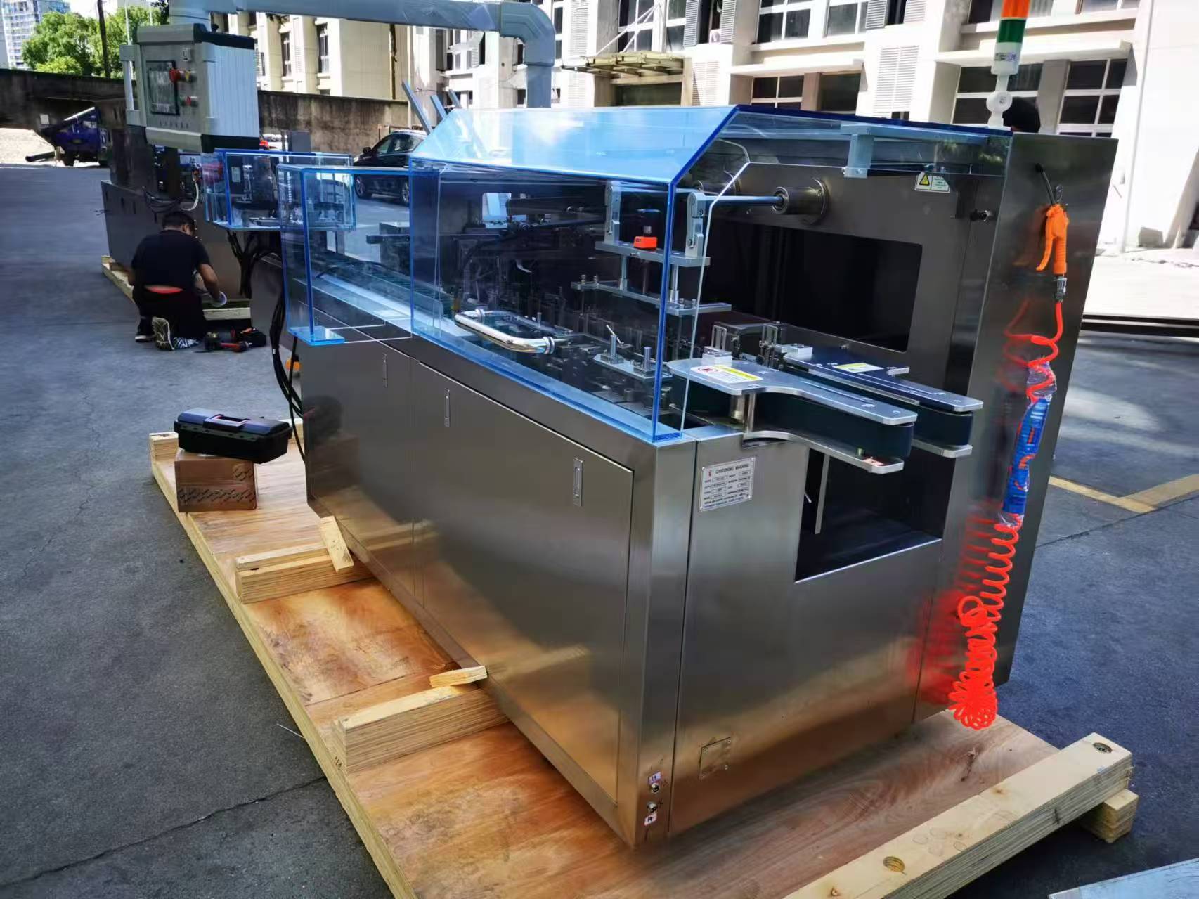 Automatic Cartoning for Beverages Cigarettes Food Small Cartooning Machine