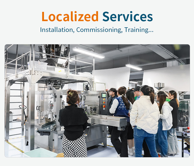 Integration with packaging lines