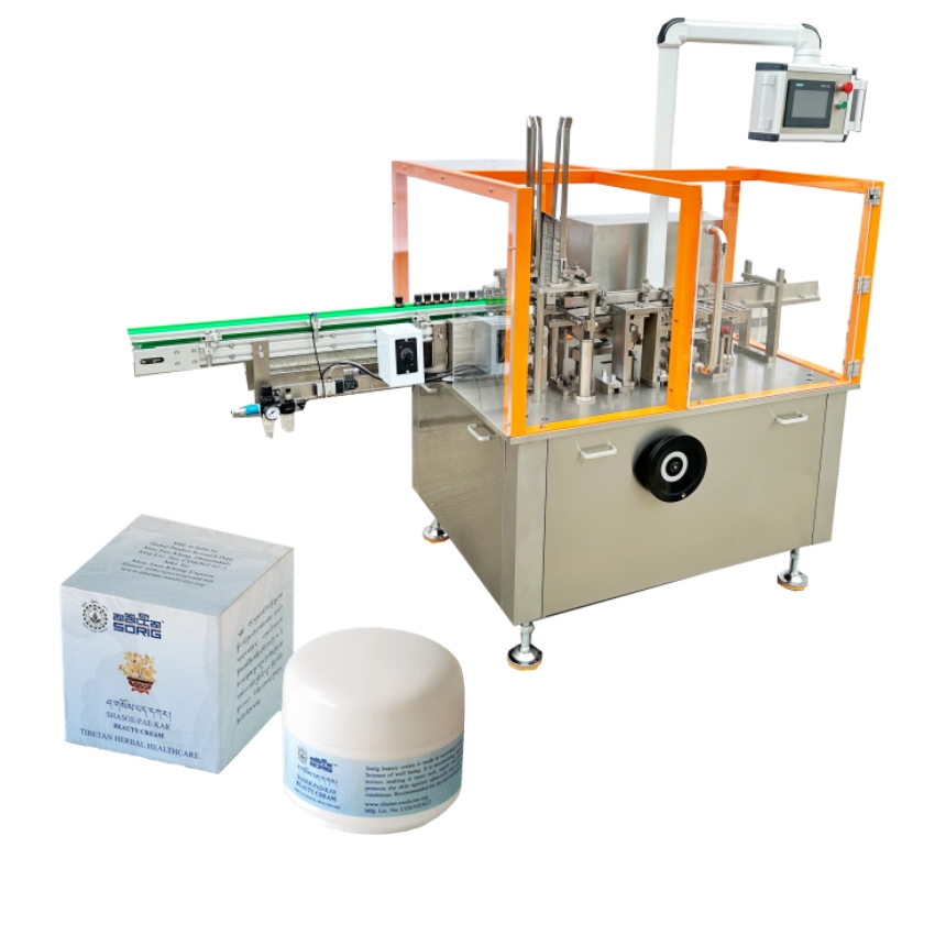 Factory Supply Automatic Cartooner Big Size Cartons for Adhesive Stick Pack Granule Powder Food Cartooning Machine