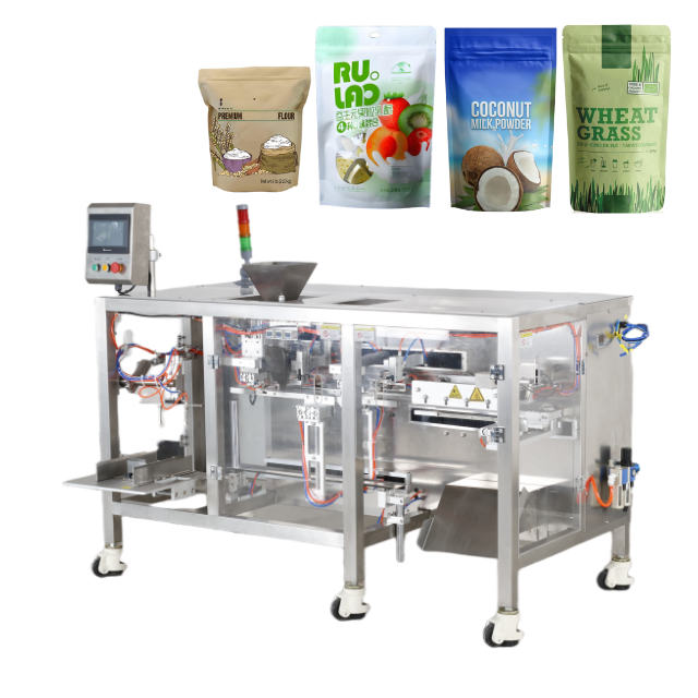 High Flexibility Ziplock Bag Packing Machine Zipper Pouch Packing Machine For Small Business