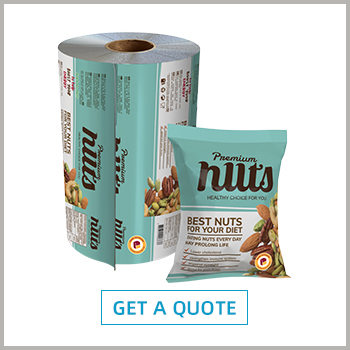 Spot Gloss Printed Roll Stock