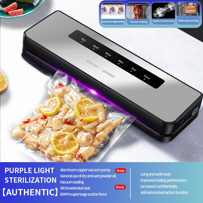 Cross-Border Household Automatic Vacuum Sealing Food Packaging Machine Small Fresh-Keeping Machine Dry Food Vacuum Sealer