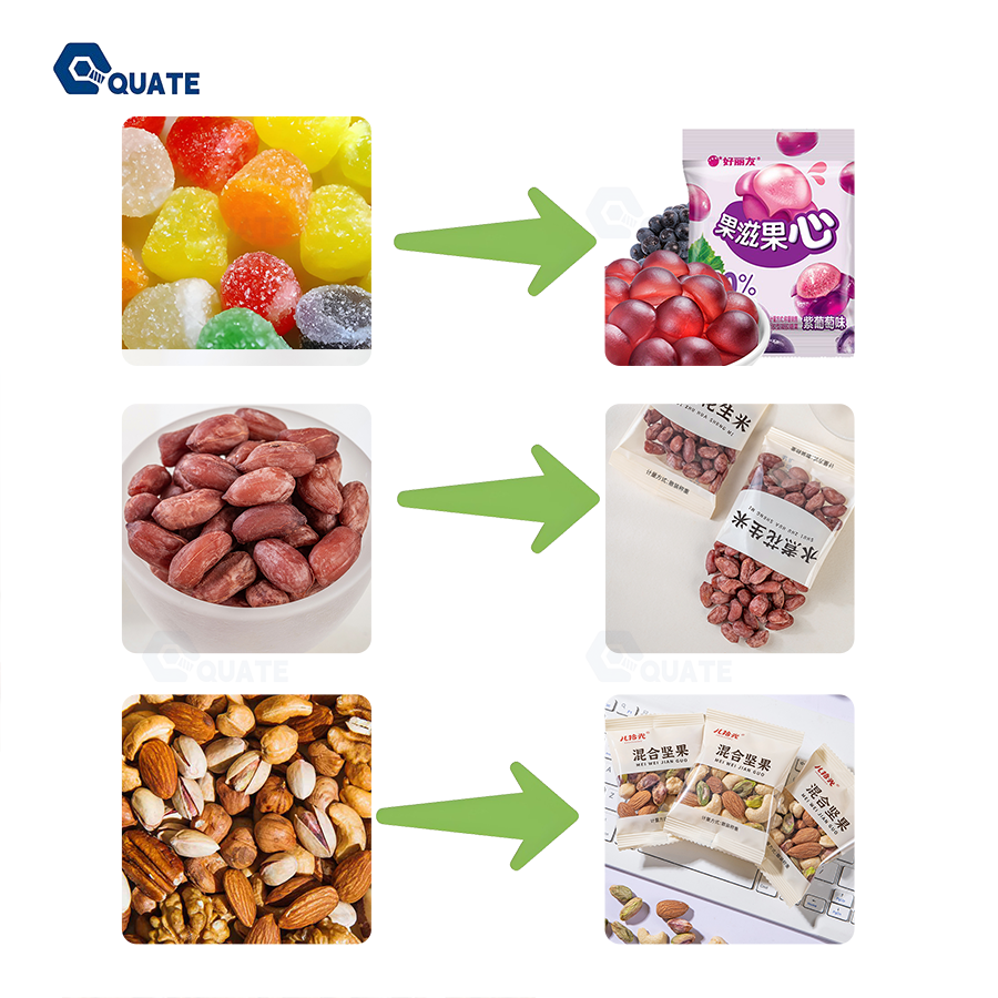 Full Automatic Granule Vertical Form Fill Seal Machine One Stop Packaging Solution Improve Productivity