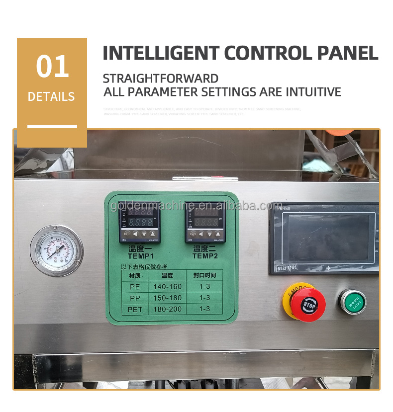 Automatic Food Tray Sealing Machine Plastic Lunch Box Heat Sealer for Ready Meal Packaging