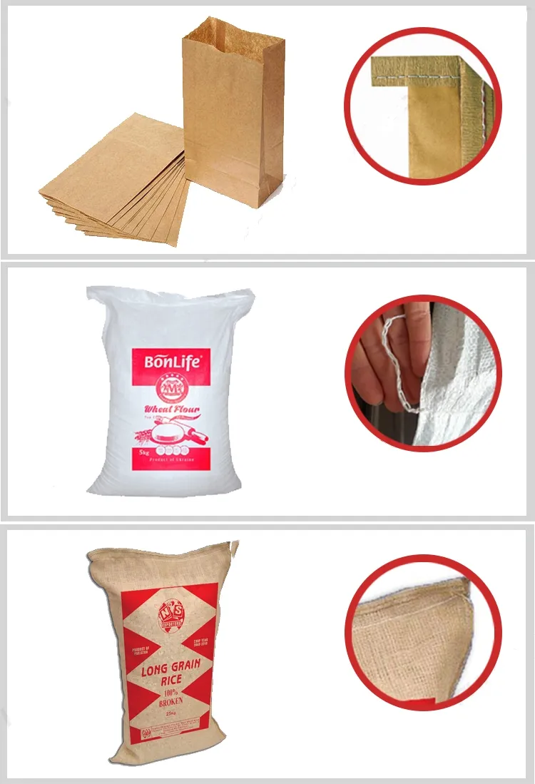 High Precision Automatic Industrial Salt Paddy Peanuts Bagging Machine 25kg 40kg 50kg Open Mouth Bag