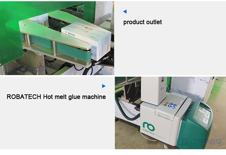 Water Fitter Cartooning Machine for 6 Pcs Collection Into One Paper Box , Boxing Machine