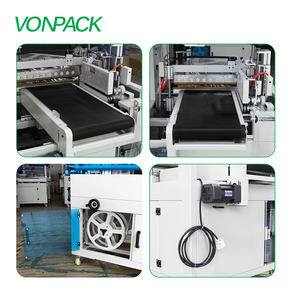 BF450 Automatic Side Sealer Thermal Shrinkable Film Heat Shrink Wrapping Machine Packaging Machine