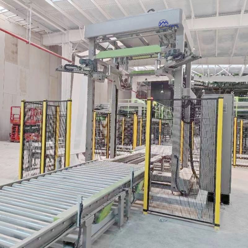 High Efficiency Fully Automatic Shrink Stretch Cold Stretch Hood Wrapping Packing Machine