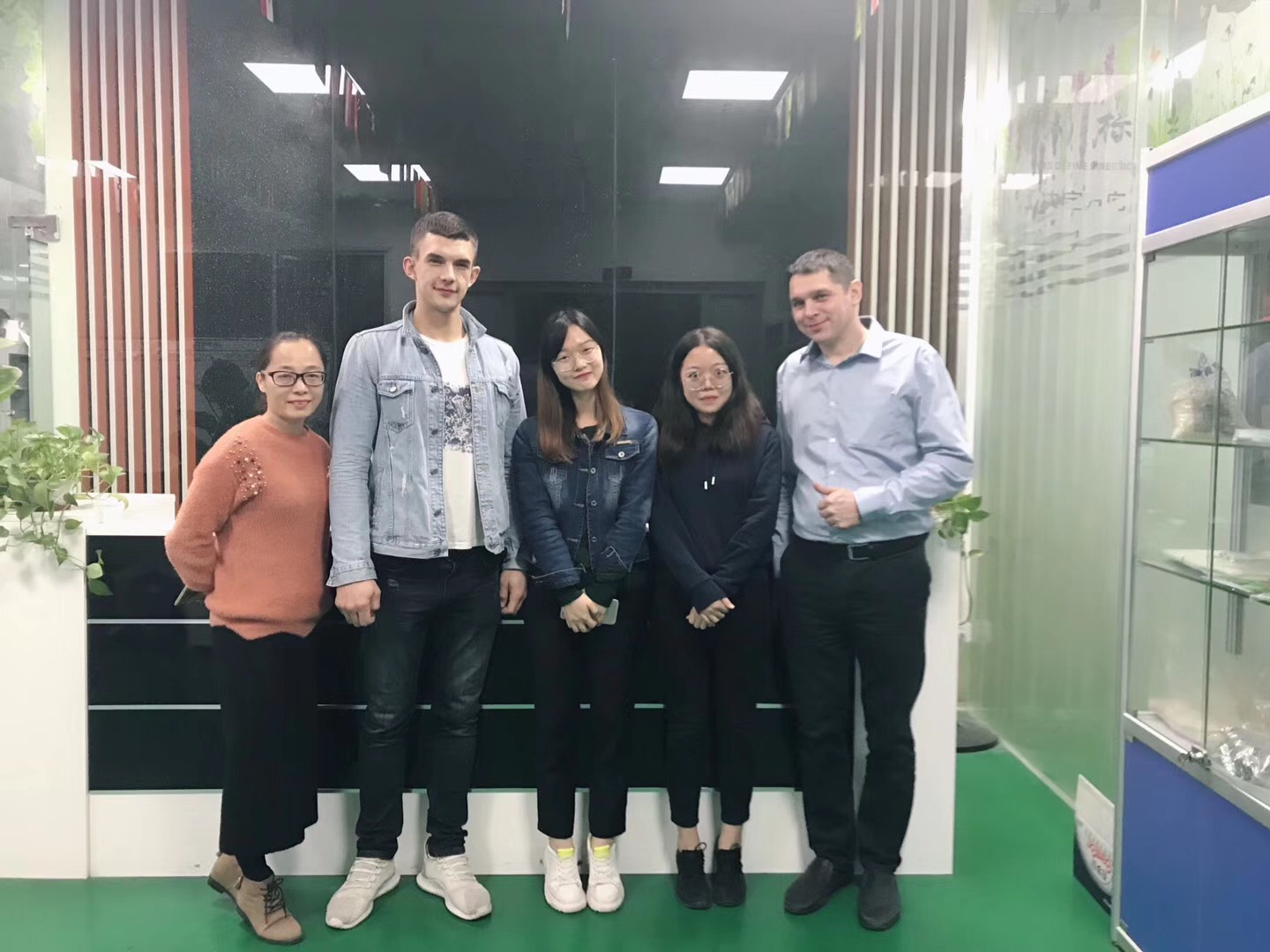 Team and Customers 3