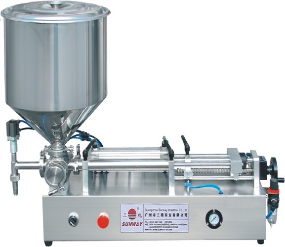 Manual Pneumatic Filling Machine for Liquid Cream