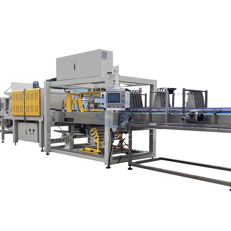 Film Packing Machine /shrink Wrapping Machine Automatic PE Wood Packaging Material Case Packaging