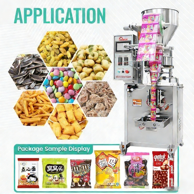 Multi-Function Packaging Machines Packing Plastic Dried Seaweed Snack Dried Food Spinach Mango Packing Machine