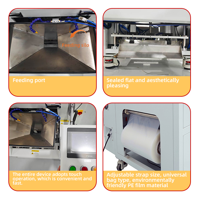 Plastic Bag Making Machine - Automatic Bagging Machine Screw Counting Machine Packaging Machine